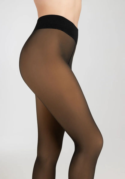 WINTER SHEER-LOOK FLEECED Leggins